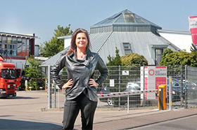 Anke Dubberke übernahm 1999 die Leitung von UD Chemie in Wörrstadt. Foto: Rudolf Uhrig